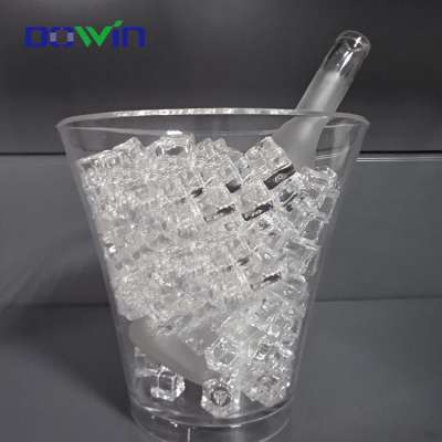 High Quality Cheap Clear Acrylic Electric LED Wine Ice Bucket